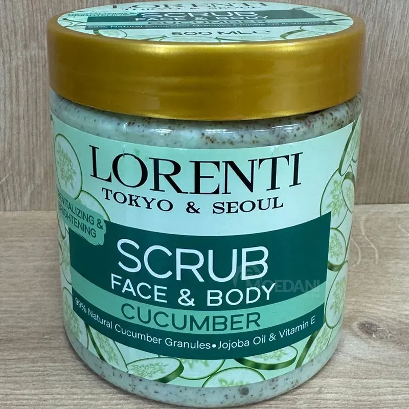 Огуречный скраб для тела и лица Lorenti Scrub Cucumber (500 мл) Тбилиси - изображение 1