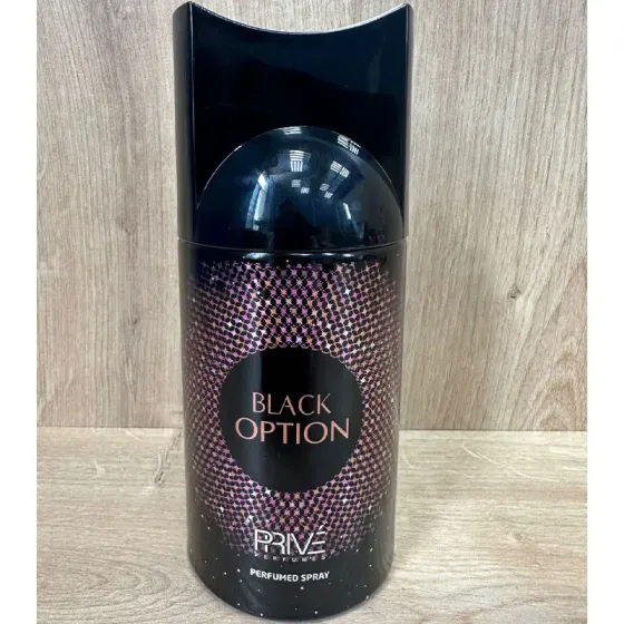 Дезодорант Prive, черный (250 мл) Тбилиси