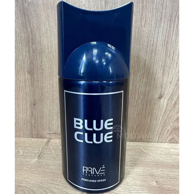 Мужской дезодорант-спрей Prive Blue Clue (250 мл) Тбилиси - изображение 1