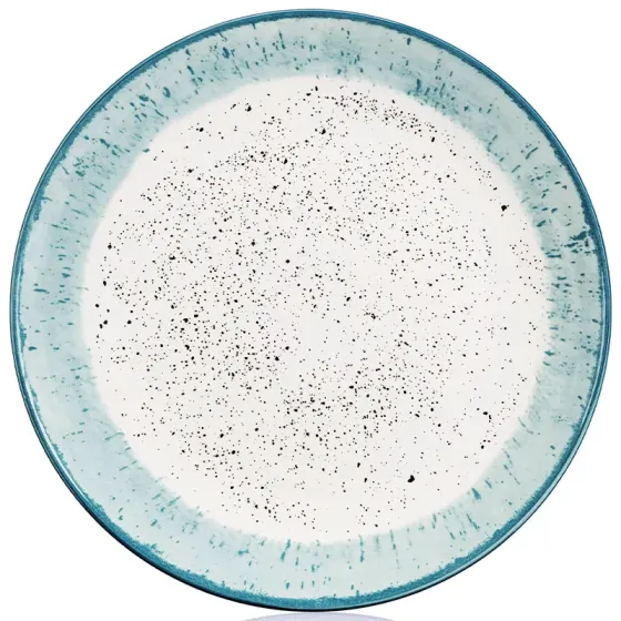 Керамическая обеденная тарелка Ardesto Ar2927Swb входит в популярную серию 