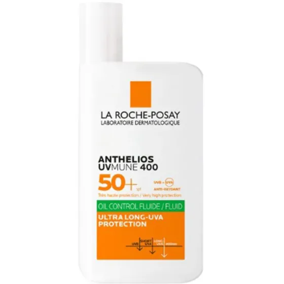 Солнцезащитный крем LA Roche-Posay SPF 50+, увлажняющий флюид Anthelios Uvmune 400 OIL Control Fluid 50 мл Тбилиси