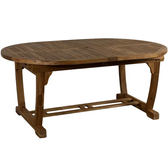 Acacia wood oval extendable table T146 (1800/2800*115*75) Tbilisi