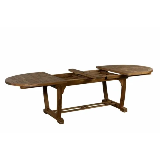Acacia wood oval extendable table T146 (1800/2800*115*75) Tbilisi