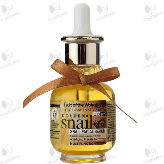 Крем против морщин Guanjing с экстрактом улитки + сыворотка для лица с экстрактом улитки Wokali Golden Snail Facial Тбилиси