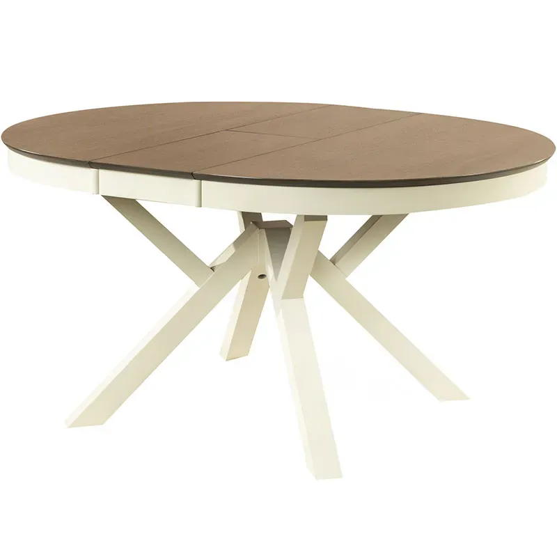 Folding table with white wooden frame DN-LWM(AV)-White (Q1200+300*1200) Tbilisi - photo 1