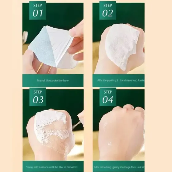 Антивозрастная коллагеновая маска для лица Adad (30 мл) Тбилиси