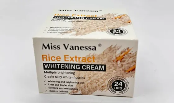 Отбеливающий крем Miss Vanessa с рисовым экстрактом (120 г) Тбилиси