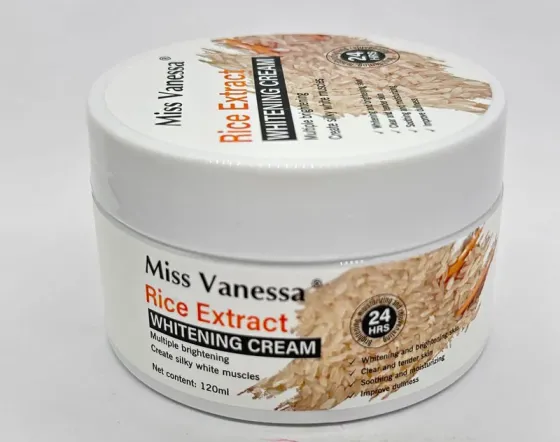 Отбеливающий крем Miss Vanessa с рисовым экстрактом (120 г) Тбилиси