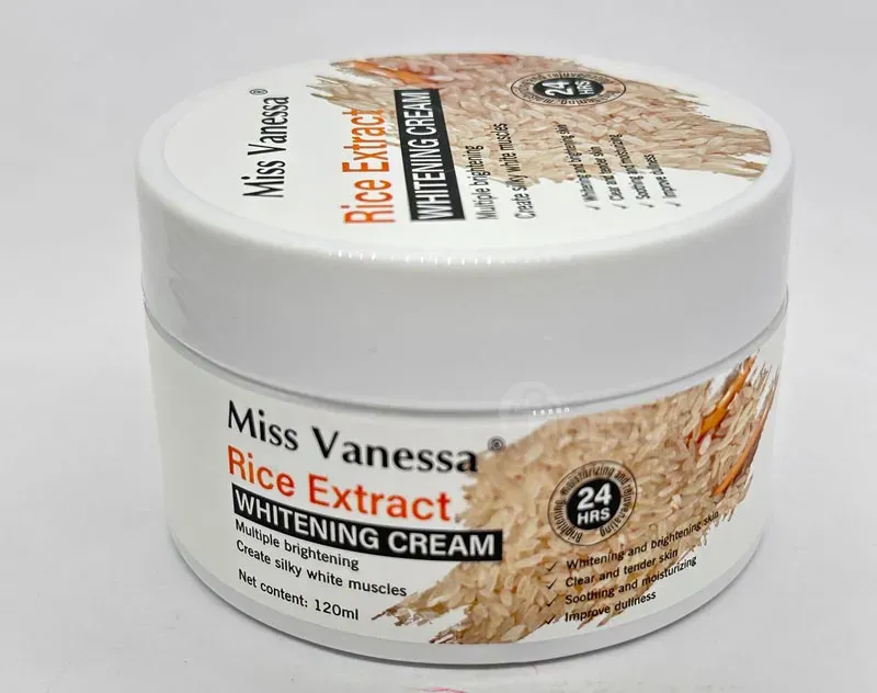 Отбеливающий крем Miss Vanessa с рисовым экстрактом (120 г) Тбилиси - изображение 4