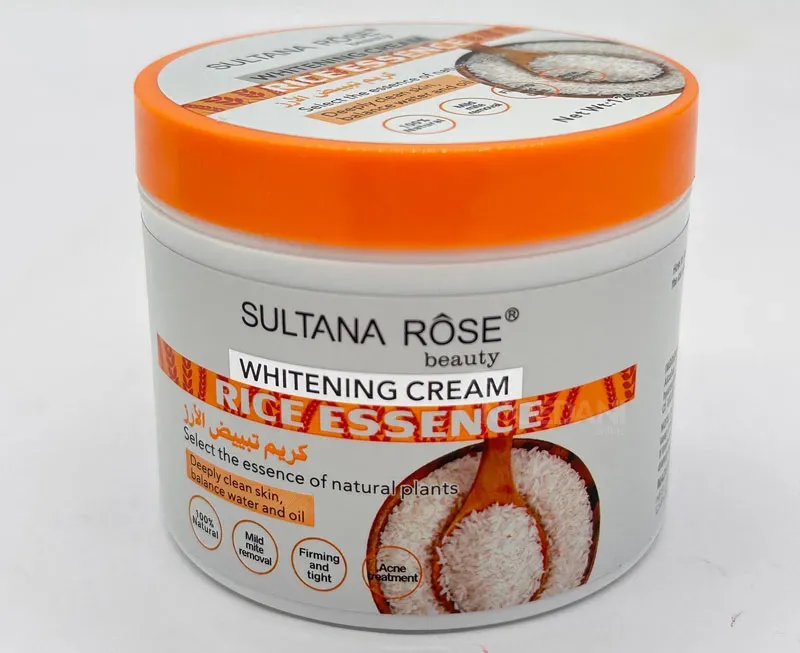 Отбеливающий крем с рисовой эссенцией и изюмом и розой (120 г) Тбилиси - изображение 2