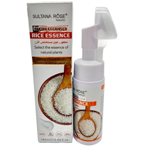 Очищающее средство для лица Sultana Rose с рисовой эссенцией (160 мл) Тбилиси