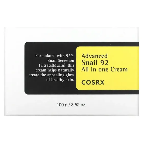Крем для лица Cosrx Advanced Snail 92 ALL IN ONE Cream 3.52 OZ (100 г) Тбилиси
