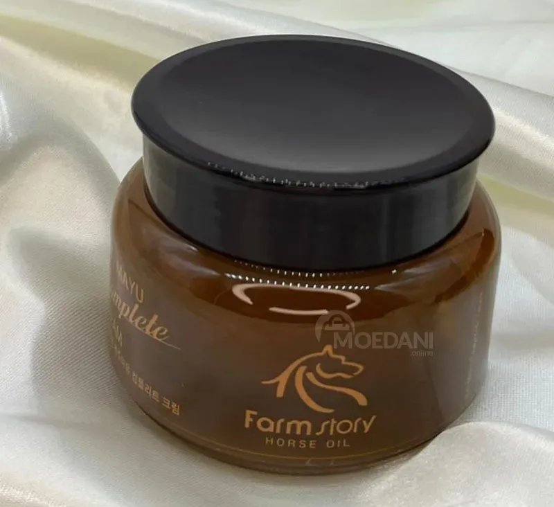 Moisturizing cream made with hemp oil (1+1 promotion) Farm Story (100 GR) Tbilisi - photo 4