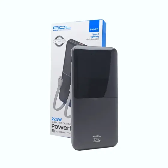 Პორტატული სწრაფი დამტენი ACL PW-95 10000 MAH (22.5W) თბილისი