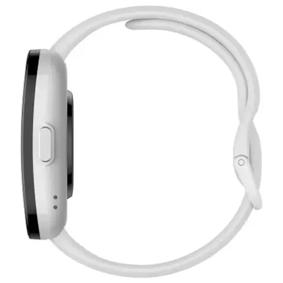 Amazfit Bip 5 Cream White სმარტ საათი გამოირჩევა თავისი დიდი 1.91-დუიმიანი ტენიანობით ეკრანით და მსუ თბილისი