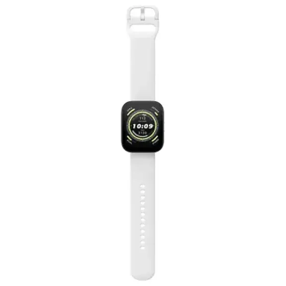 Amazfit Bip 5 Cream White სმარტ საათი გამოირჩევა თავისი დიდი 1.91-დუიმიანი ტენიანობით ეკრანით და მსუ თბილისი