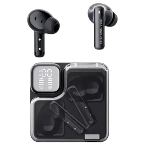 Უსადენო ყურსასმენი QCY Melobuds NEO ANC Bluetooth 5.3 შავი თბილისი