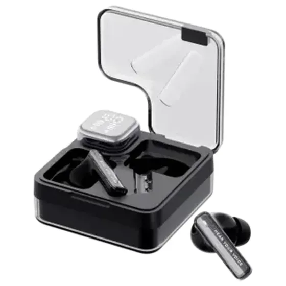 Უსადენო ყურსასმენი QCY Melobuds NEO ANC Bluetooth 5.3 შავი თბილისი