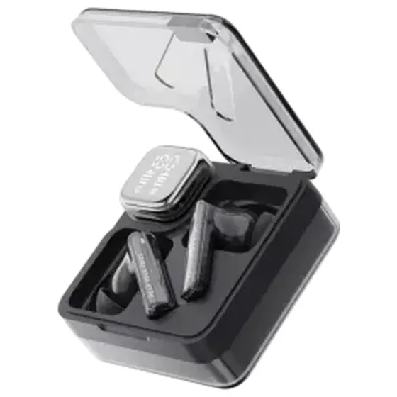 Უსადენო ყურსასმენი QCY Melobuds NEO ANC Bluetooth 5.3 შავი თბილისი