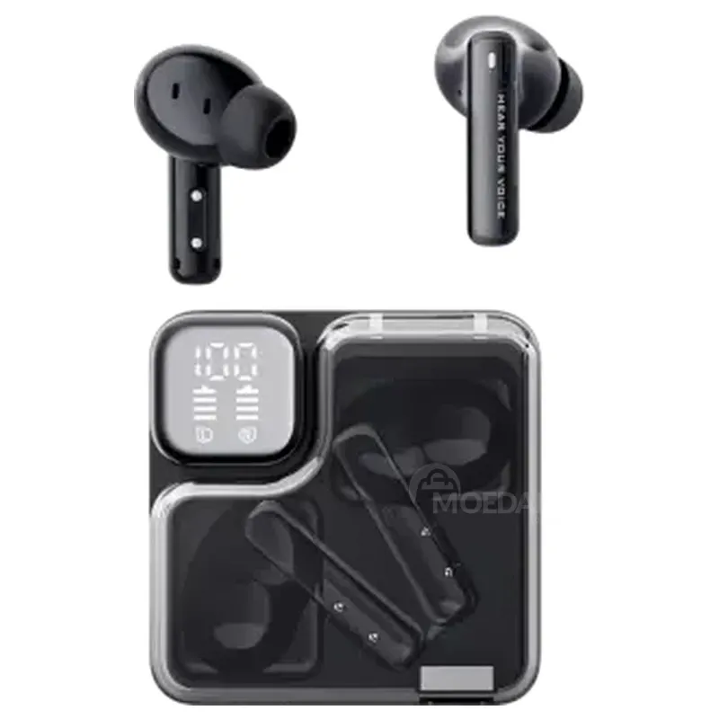 Უსადენო ყურსასმენი QCY Melobuds NEO ANC Bluetooth 5.3 შავი თბილისი - photo 3