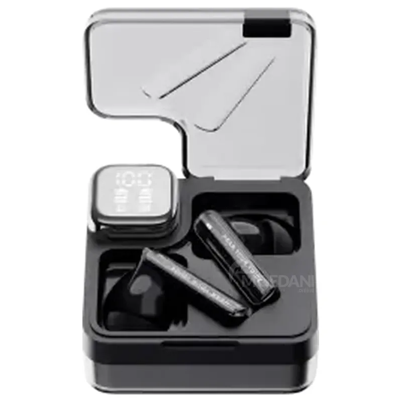 Უსადენო ყურსასმენი QCY Melobuds NEO ANC Bluetooth 5.3 შავი თბილისი - photo 5