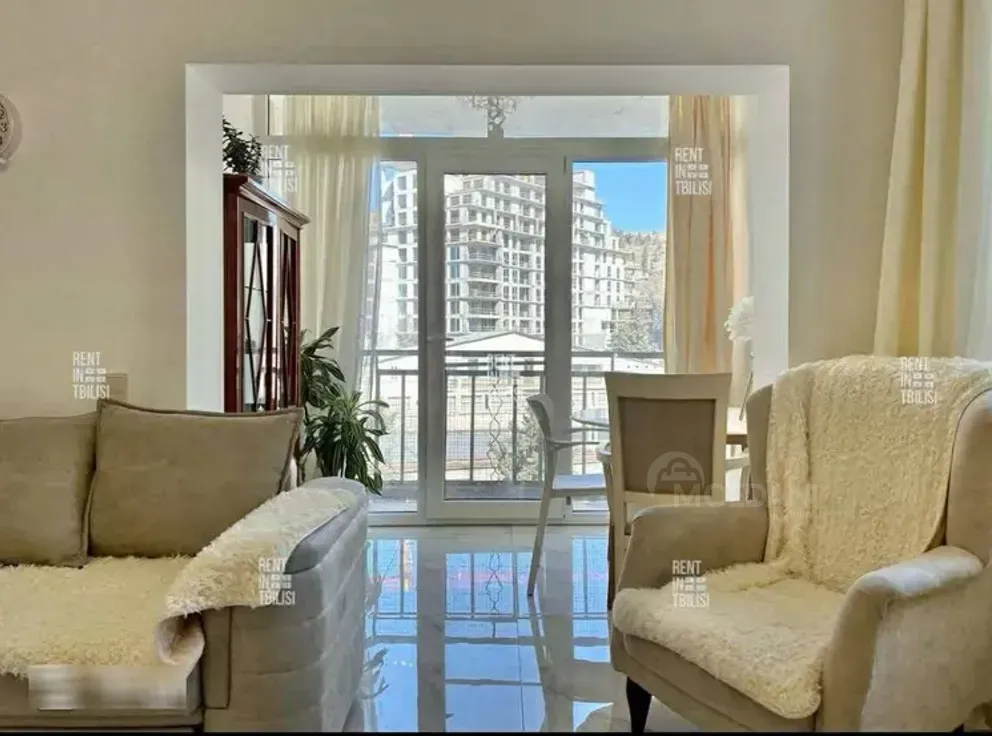 ქირავდება 2 ოთახიანი ბინა 60მ² 7/16 სართ თბილისი - photo 3