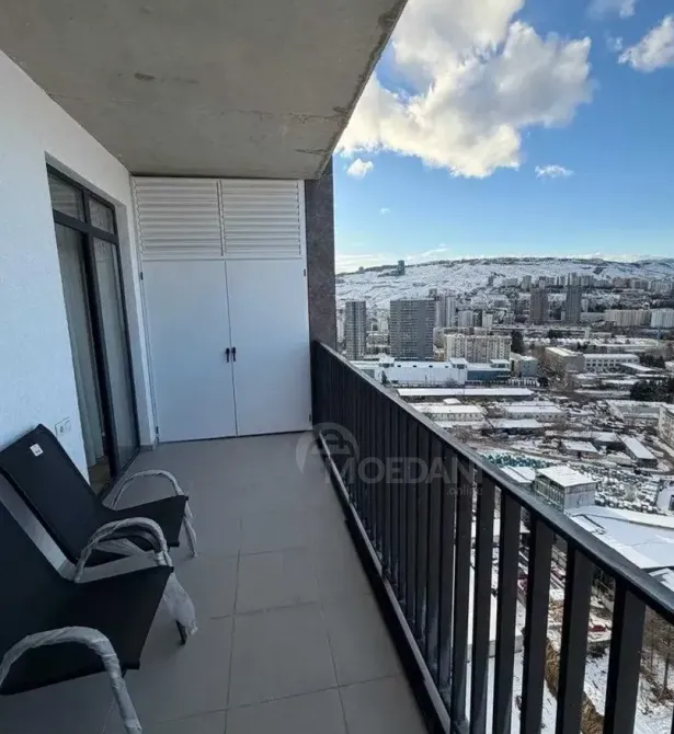 ქირავდება 2 ოთახიანი ბინა 60მ² 23/25 სართ თბილისი - photo 4