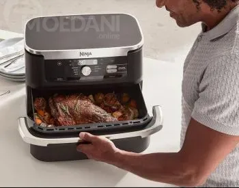 Фритюрница Ninja Foodi FlexDrawer Dual Air Fryer 10.4L Af500 идеально подойдет для вашего дома. Тбилиси - изображение 5