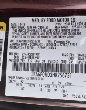 Ford Fusion 1.5L 2017 Тбилиси - изображение 11