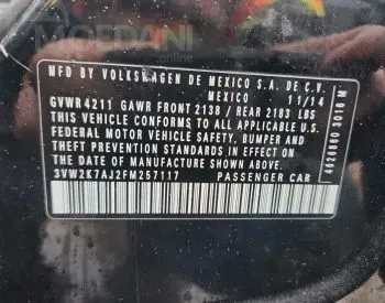 Volkswagen Jetta 2 2015 Тбилиси - изображение 9