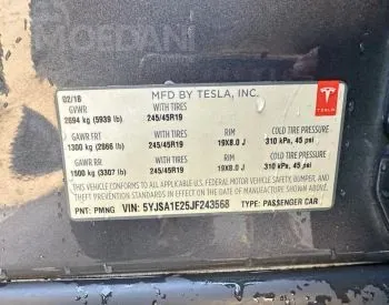 Tesla Model S 2018 თბილისი - photo 9