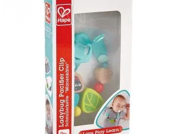 Საწოვარას სამაგრი Ladybug pacifier clip Hape E0020 თბილისი - photo 2