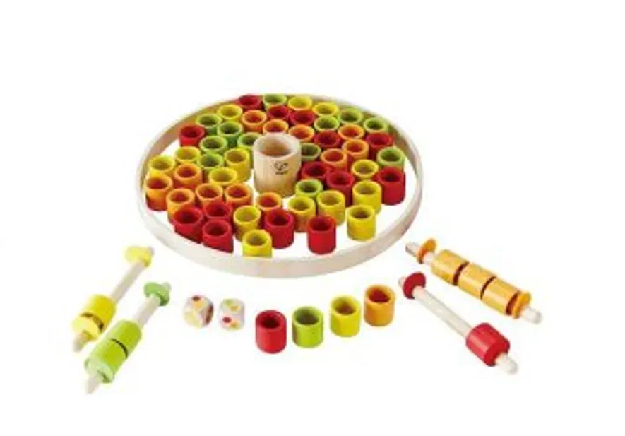 Ინტერაქციული სათამაშო ბამბუკის ბეჭდებით Hape E5557 თბილისი - photo 1