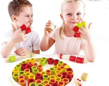 Ინტერაქციული სათამაშო ბამბუკის ბეჭდებით Hape E5557 თბილისი - photo 2