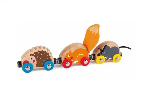 Სათამაშო მატარებელი Tactile Animal Train Hape E3817 თბილისი
