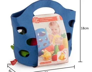 Სათამაშო ხილის კალათი Toddler Fruit Basket Hape E3169 თბილისი