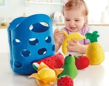 Სათამაშო ხილის კალათი Toddler Fruit Basket Hape E3169 თბილისი