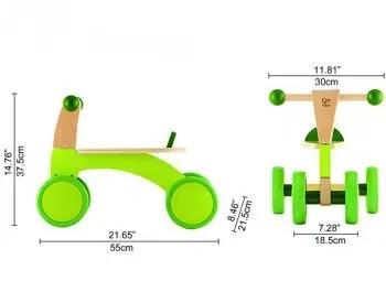 Ოთხბორბლიანი სკუტერი Scoot-Around Hape E0101 თბილისი - photo 3