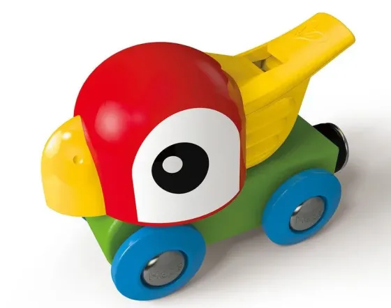 Მატარებლის ვაგონი - მსტვინავი თუთიყუში Hape E3808 თბილისი