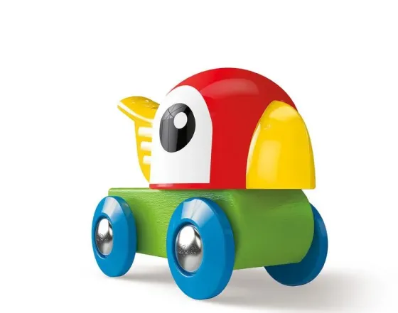 Მატარებლის ვაგონი - მსტვინავი თუთიყუში Hape E3808 თბილისი