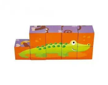 Პაზლი კუბები ჯუნგლების ბინადრების გამოსახულებით Jungle Anima თბილისი - photo 2