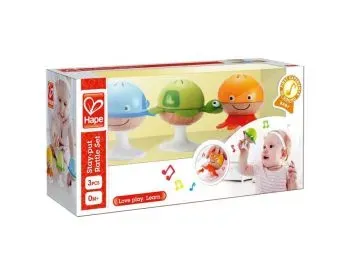 Სათამაშო ჩხარუნები Stay-put Rattle Set თბილისი