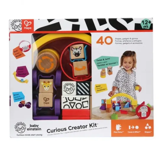 Ფერადი კუბიკები curious creator kit თბილისი