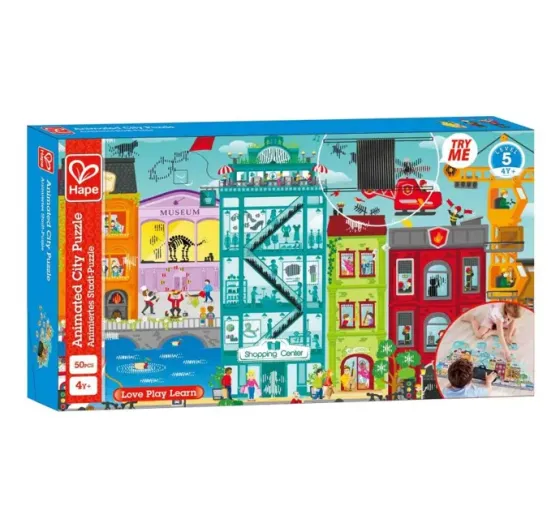 Ანიმაციური ქალაქის თავსატეხი Animated City Puzzle თბილისი