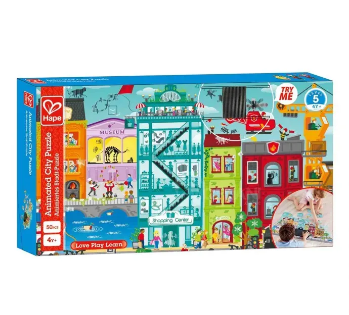 Ანიმაციური ქალაქის თავსატეხი Animated City Puzzle თბილისი - photo 1