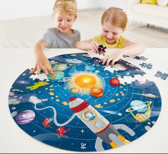 Ფაზლი მზის სისტემა Solar System Puzzle თბილისი