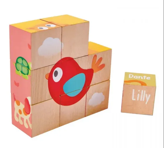 Პეპე და მისი მეგობრები Friendship Puzzle Blocks თბილისი