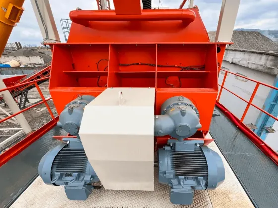 Vess 120 mobile concrete batching plant Tbilisi