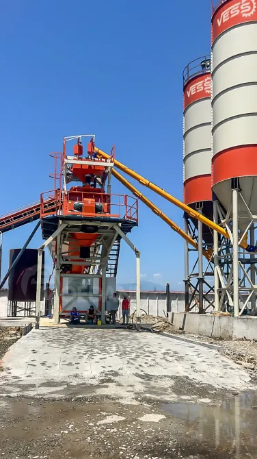 Vess 120 mobile concrete batching plant Tbilisi - photo 2