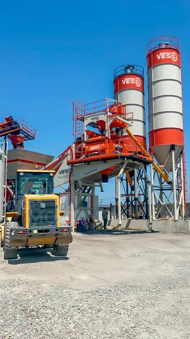 Vess 120 mobile concrete batching plant Tbilisi - photo 1